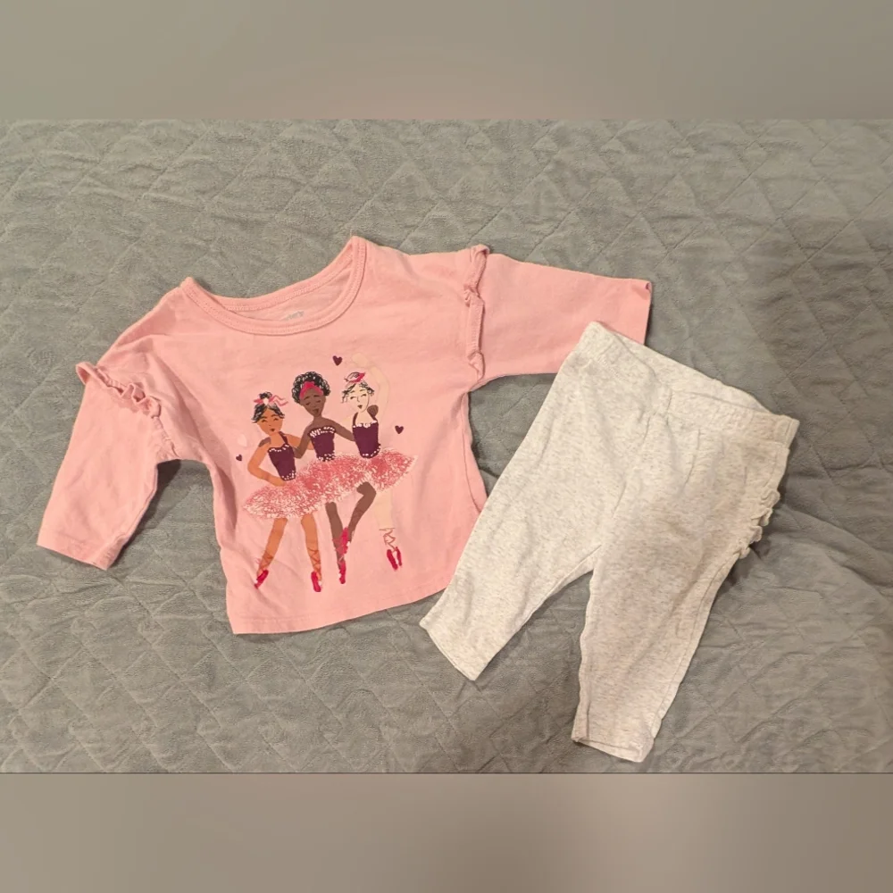 Carter's 3M Adorable Pink Baby Clothing Set